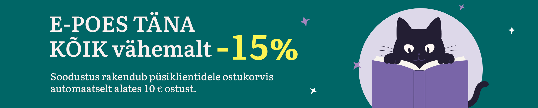 Rahva Raamatus on kogu kaup vähemalt -15% | Soodushinnaga on raamatud, mängud, kingitused, kooli- ja kontoritarbed!